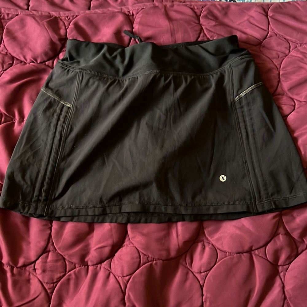Black Tennis Skirt